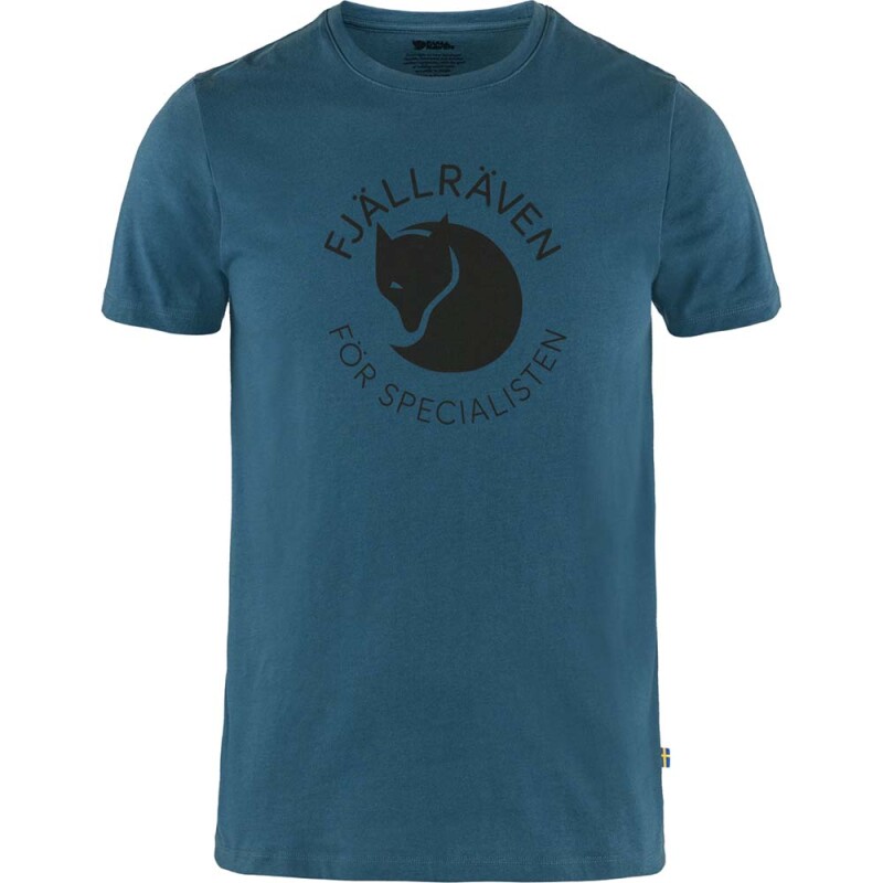 Polo Fjallraven Fox T-shirt M Hombre Indigo Blue