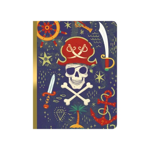 Cuaderno rayado A5 Piratas Cuaderno rayado A5 Piratas