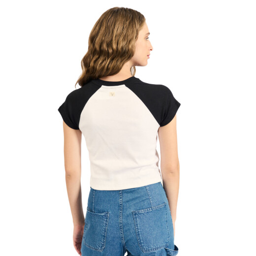 Remera MC Billabong Blissed Ranglan - Negro Remera MC Billabong Blissed Ranglan - Negro