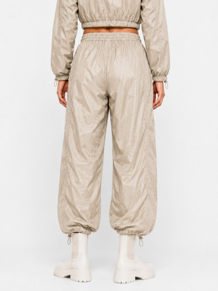 PANTALON DANALI PARACHUTTE CREMA
