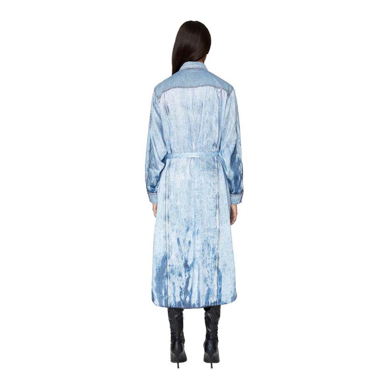 Vestido Diesel D-Anish Dress Mujer Blue Denim