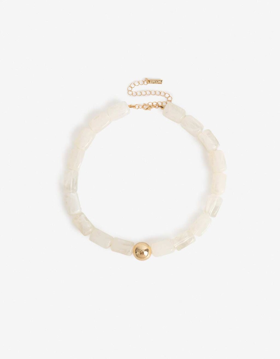 Collar Corto Resina 