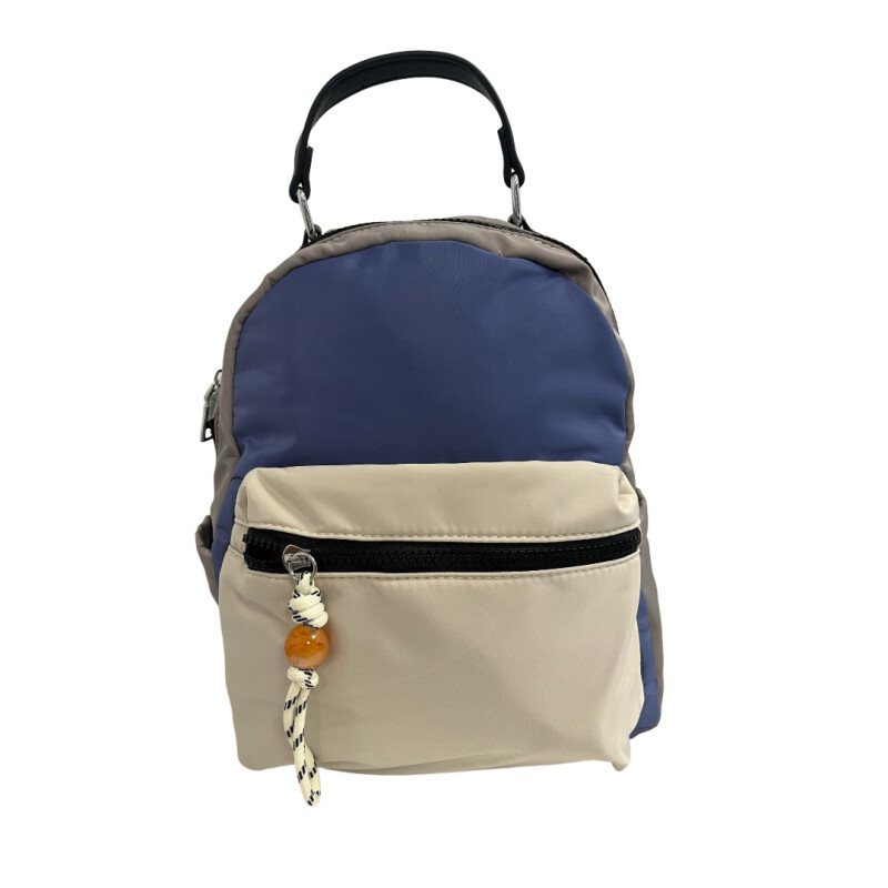 Mochila Nylon Colores En Bloque MOCHILA NYLON DETALLE BOLITA 28501