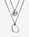Collares Largos Metal Collar Largo Metal - Marron Carey