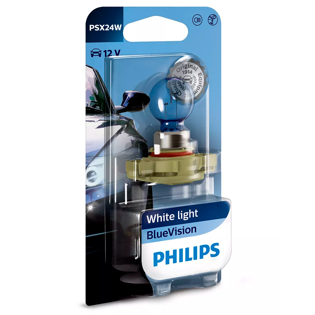 LAMPARA - CAMINERO PSX24W PG20 BLUE VISION PHILIPS 