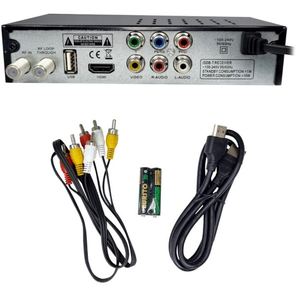 Sintonizador Digital De Tv Goldtech Full Hd Hdmi Usb Rca Sintonizador Digital De Tv Goldtech Full Hd Hdmi Usb Rca