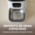 Comedero Dispensador Automático Inteligente Wifi Perro Gato Color Blanco Negro