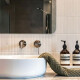 GRIFERIA LAVATORIO MONOCOMANDO SATINADO-CEPILLADO SIGNATURE GRIS-BRUSHED NICKEL