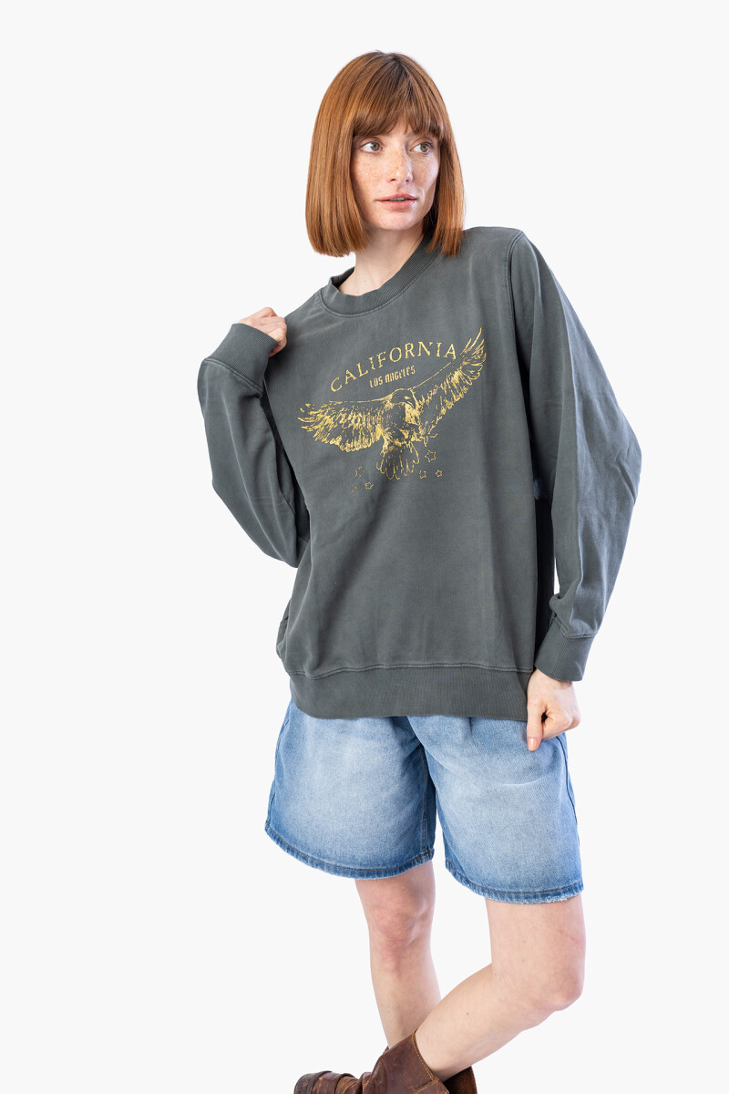 BUZO CALIFORNIA - VERDE OSCURO 