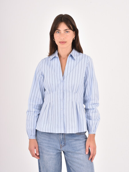 CAMISA WERLA CELESTE