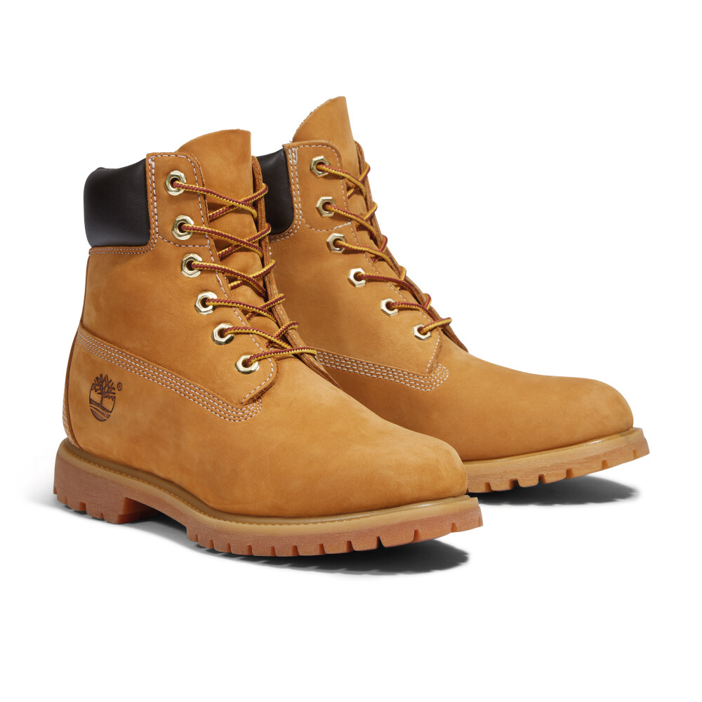 Botas Premium 6-Inch Waterproof Mujer Wheat