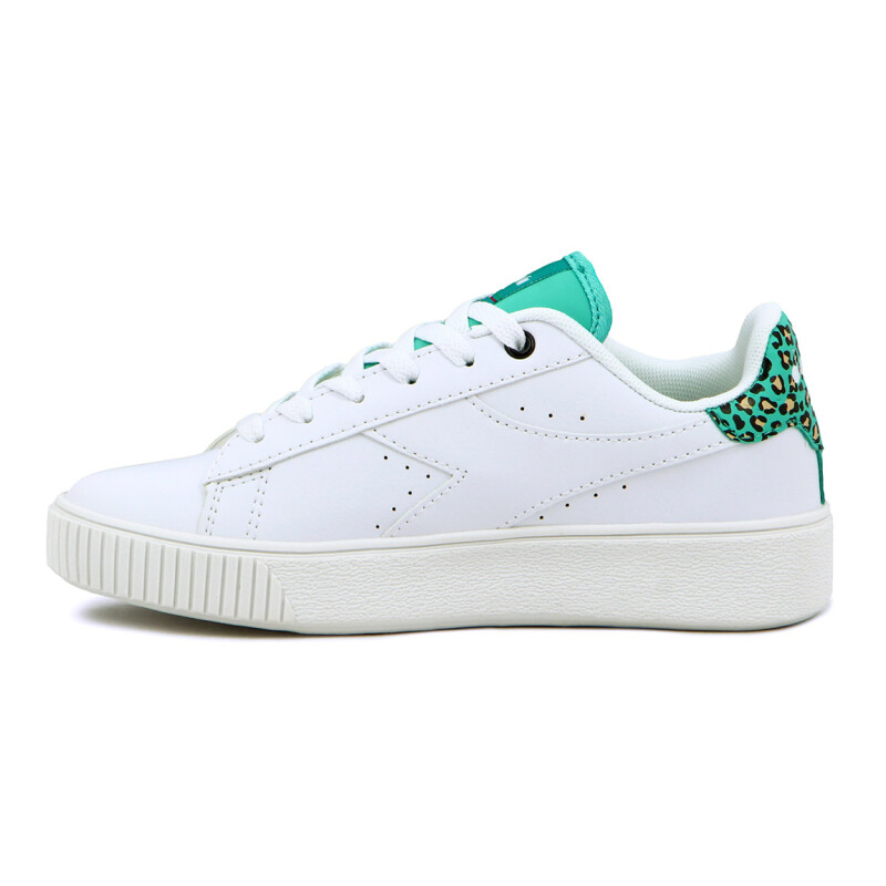 Championes Mujer diadora SET II Verde Agua-Animal Print
