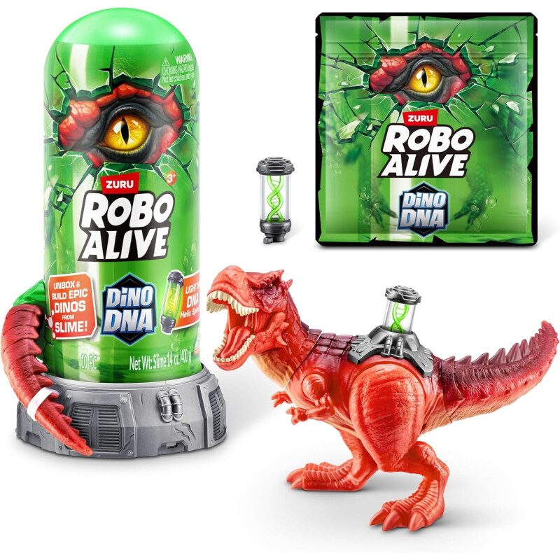 Dinosaurio Dino DNA Robo Alive Dinosaurio Dino DNA Robo Alive