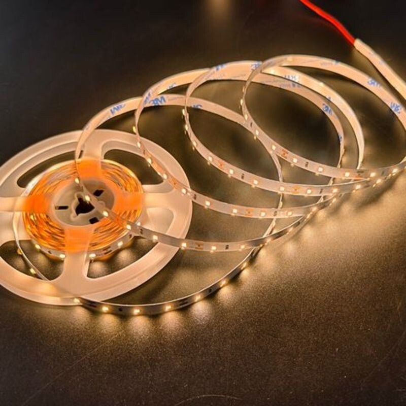 CINTA LED 3000K 3528 60L/M 12V 6W/M ROLLO DE 5 MTS IP20 CINTA LED 3000K 3528 60L/M 12V 6W/M ROLLO DE 5 MTS IP20