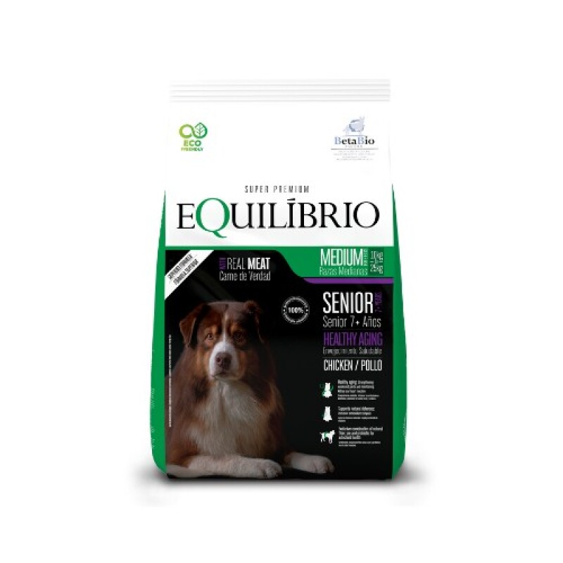 Equilibrio Senior Razas Medianas 15 Kg Equilibrio Senior Razas Medianas 15 Kg