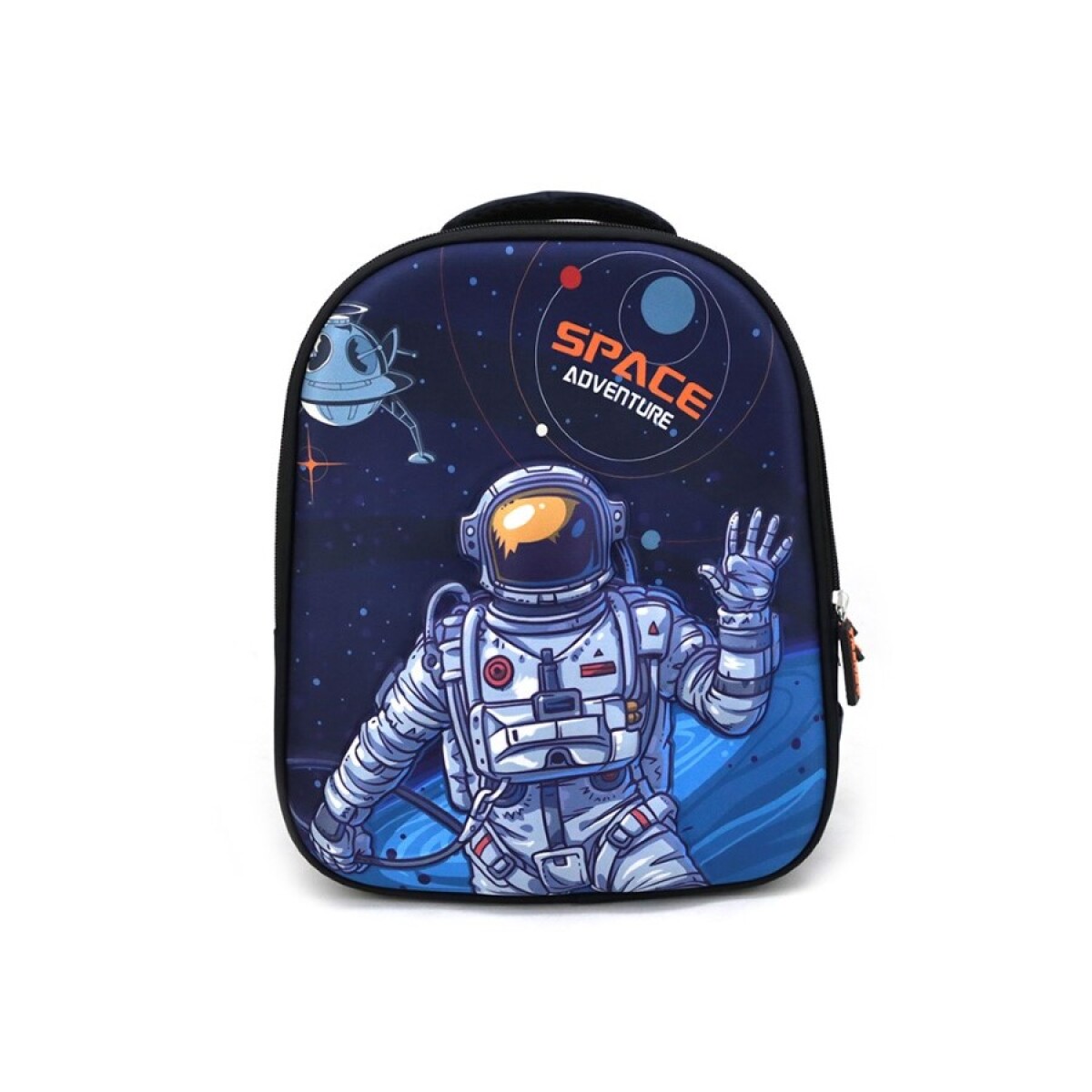 Mochila escolar 3D astronauta - Azul