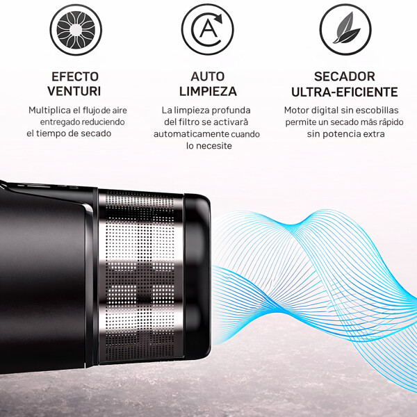 Secador De Pelo Gama Profesional Iq Lite 1600w NEGRO