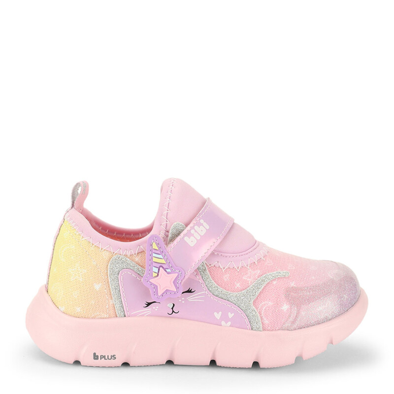 Championes de Niña Bibi Energy Baby C/Velcro Rosado Brillante