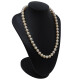 Collar Perlas De Cultivo De 8 A 8,5 MM Y Oro 18K. Largo 44 cm Collar Perlas De Cultivo De 8 A 8,5 MM Y Oro 18K. Largo 44 cm