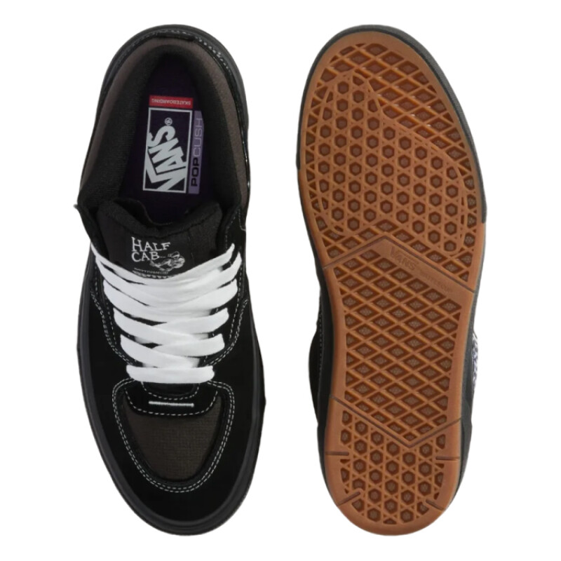 Championes Vans Skate Half Cab Wafflecup - Negro Championes Vans Skate Half Cab Wafflecup - Negro