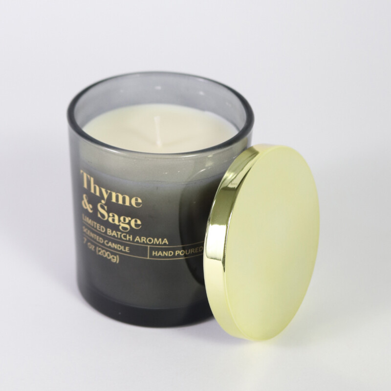 VELA AROMATICA THYME Y SAGE 8.5X9CM Unica