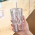 Vaso de vidrio c/sorbito Vaso De Vidrio C/sorbito