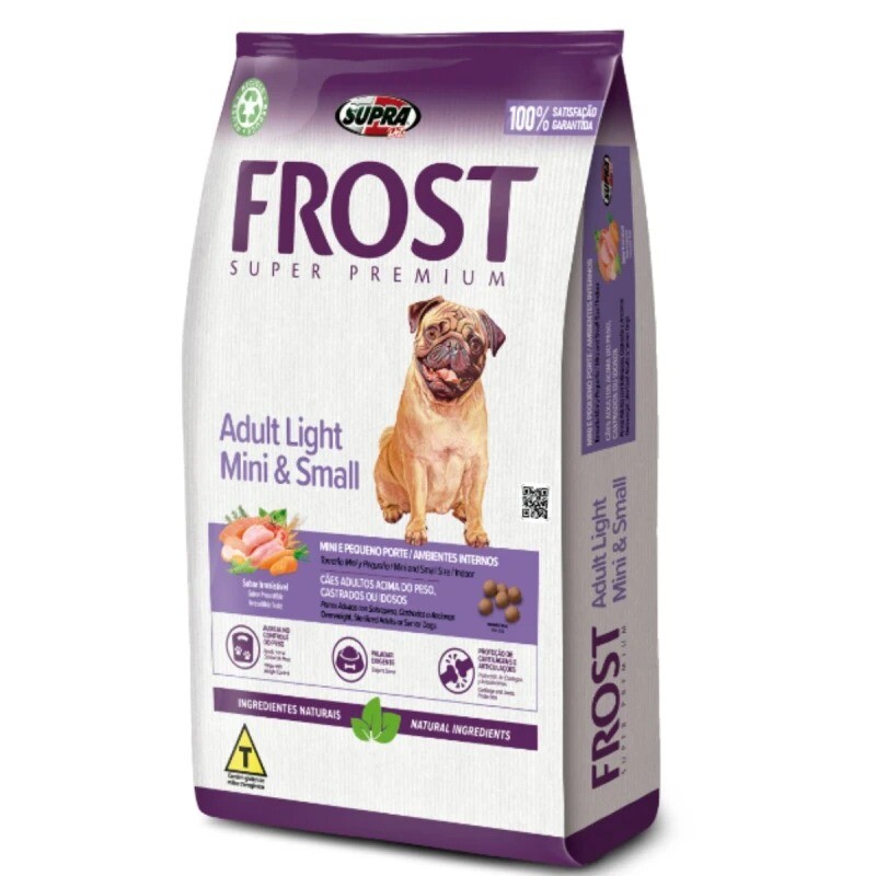 FROST PERRO ADULTO LIGHT RAZA MINI Y PEQUEÑA 10,1 KG