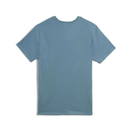 Remera Florence Logo Celeste Celeste