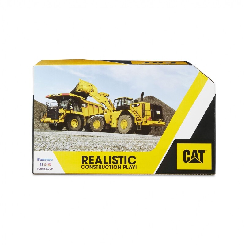 Vehículo de Construcción CAT 18 cm CAT VEHICULOS DE CONSTRUCCION IGUAL A LOS REALES 18 CM.