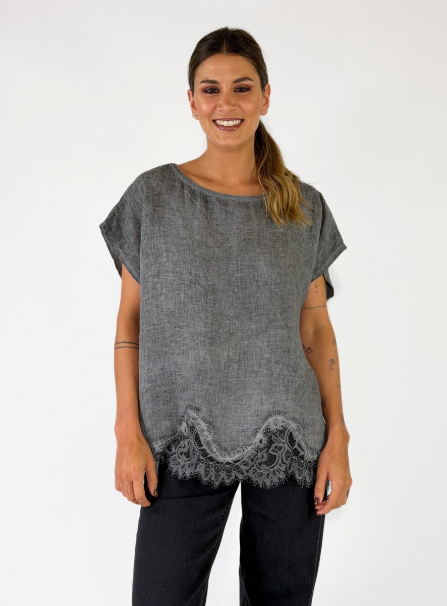 BLUSA MOLI - GRIS 