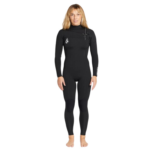 Traje Volcom ABG 3/2 Chest Zip Fullsuit - Negro Traje Volcom ABG 3/2 Chest Zip Fullsuit - Negro