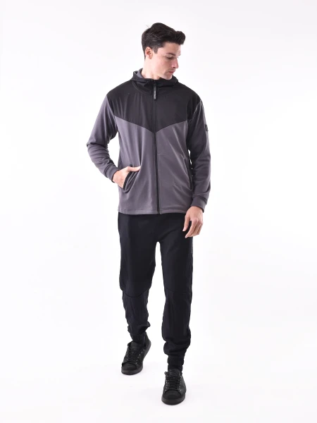 CAMPERA FEDERER GRIS OSCURO