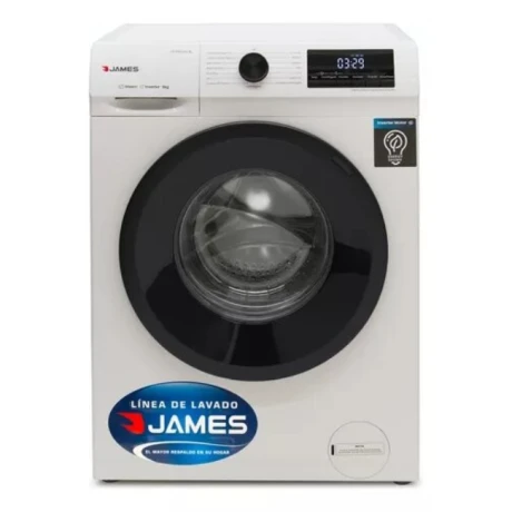 Lavarropas James Lr 8140 8k. Inverter Blanco Lavarropas James Lr 8140 8k. Inverter Blanco