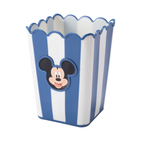 Balde Plástico a Rayas Cuadrado para Pop Mickey 1,5 Lts U