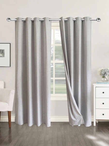 CORTINA GRIS MELANGE M