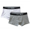 Boxer de Hombre KristoBelga BOXER Pack X 2 Gris - Blanco