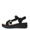 Sandalia de Mujer Azaleia Olivia Plataforma Negro