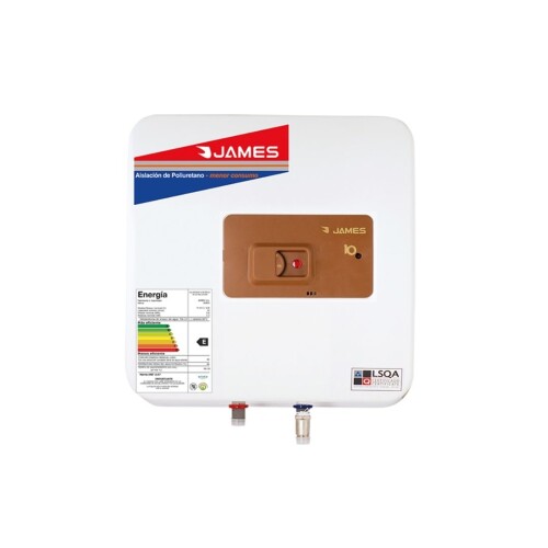 Calefón Termotanque 10 L - Modelo de Cobre Prisma - James Calefón Termotanque 10 L - Modelo de Cobre Prisma - James