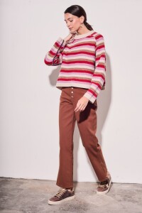 Sweater Rayado Lana Multi