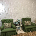 PANEL DECORATIVO EN PVC 3D PARA PARED MODELO D071 50x50 CM BLANCO MATE Panel Decorativo En Pvc 3d Para Pared Modelo D071 50x50 Cm Blanco Mate