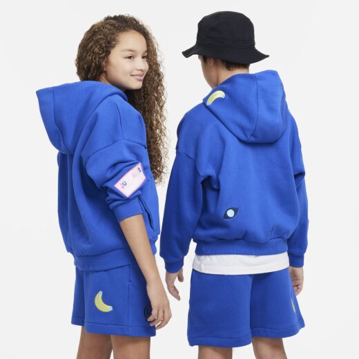 Canguro Nike Niño Club Ft Hw Fttd Black S/C