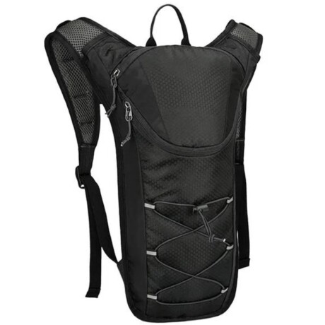 Mochila de trekking repelente al agua Negro