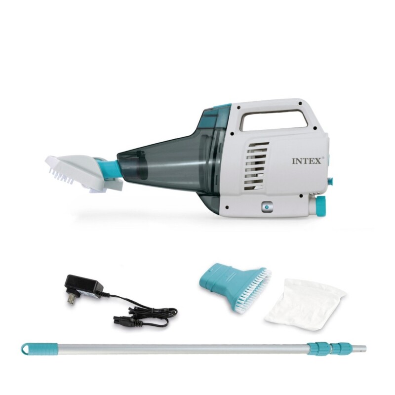 INTEX ASPIRADORA LIMPIAFONDOS PREMIUM BATERIA RECARGABLE MANGO TELESCOPICO 2.8 M Intex Aspiradora Limpiafondos Premium Bateria Recargable Mango Telescopico 2.8 M