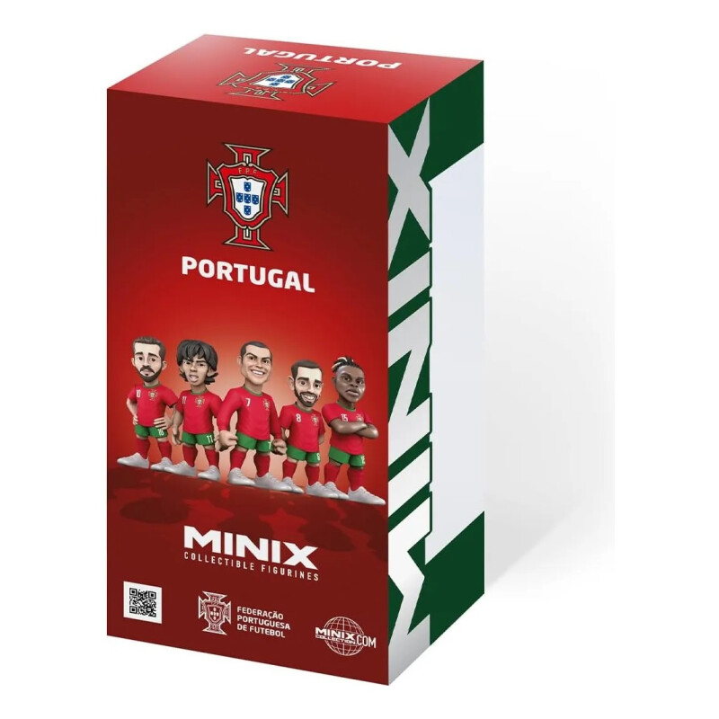 Figura Minix Cristiano Ronaldo Portugal Fútbol Coleccionable Figura Minix Cristiano Ronaldo Portugal Fútbol Coleccionable