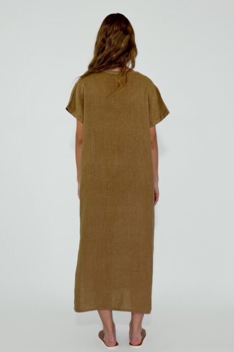 VESTIDO SCALA Camel