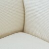 Funda Sillón 2 Cuerpo Lisa crema