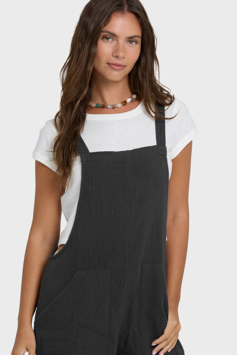 ENTERITO PACIFIC TIME JUMPSUIT SOLID J-negro