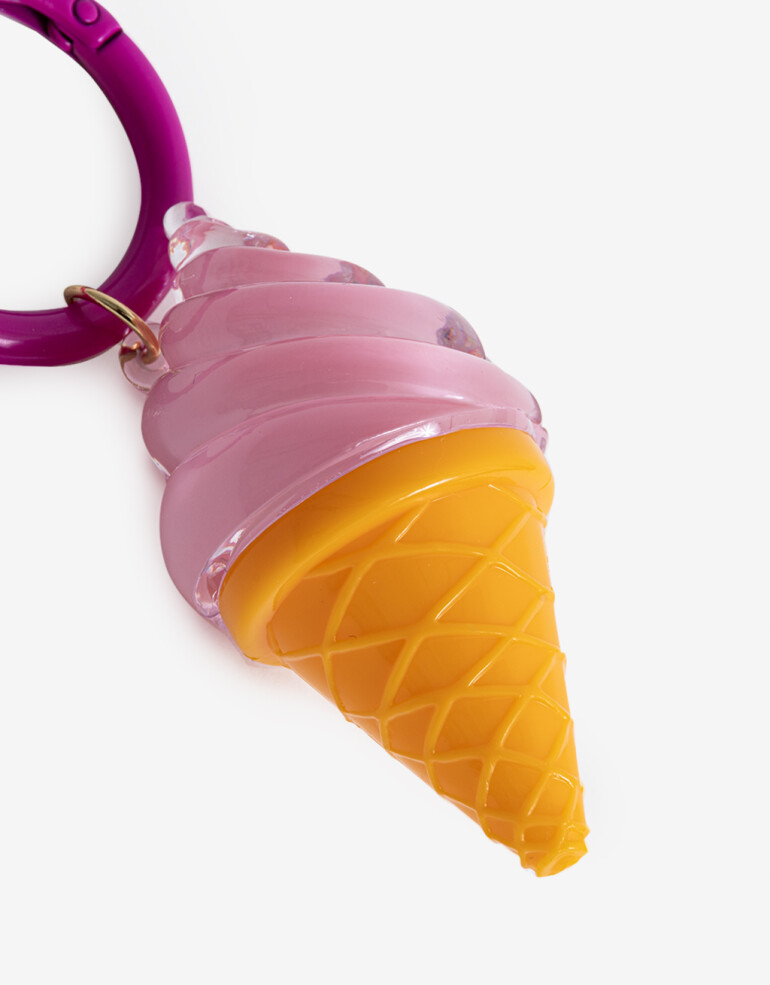 Llavero Acrilico Llavero Y Bag Charm Helado - Combinacion Multicolor