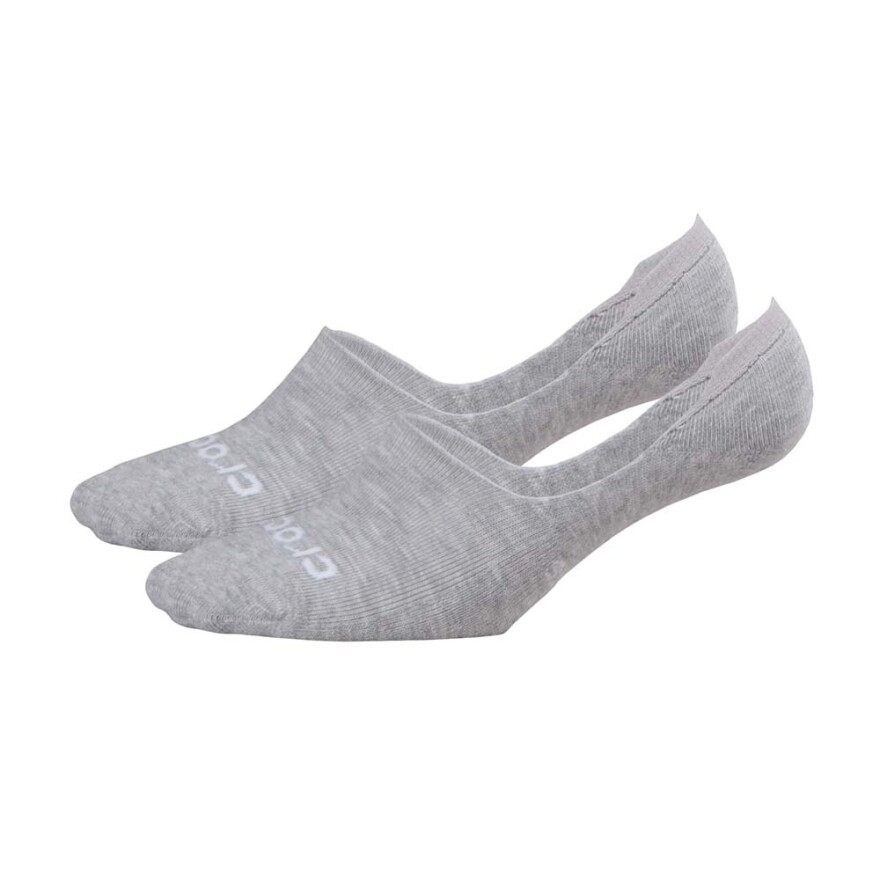 Medias Crocs Wide Mouth Hidden Liner (Hearts) Unisex White