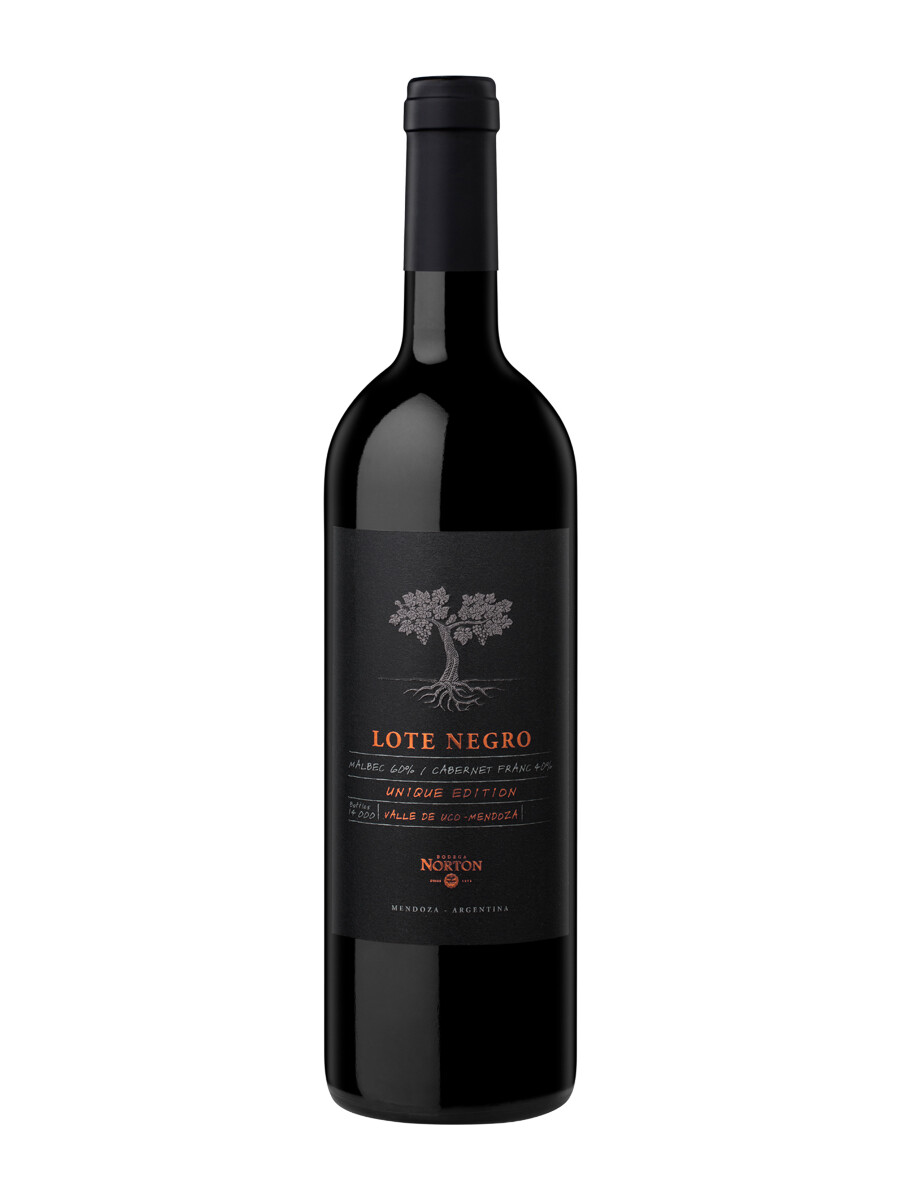 Vino Norton Lote Negro Blend 750 ml Vino Norton Lote Negro Blend 750 ml